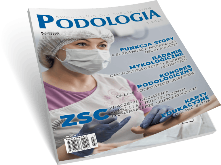 Czasopismo Podologia – kwartalnik dla specjalistów 3/2020