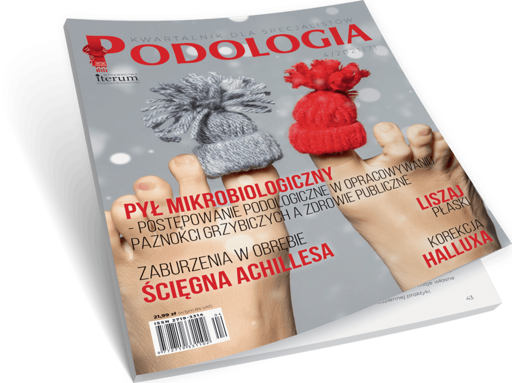 Czasopismo Podologia - kwartalnik dla specjalistów 3/2021